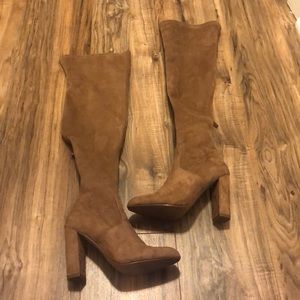 Steve Madden Over the knee boots - Camel size 7.5